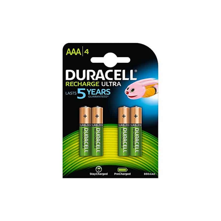 Piles Rechargeables DURACELL DURDLLR03P4B HR03 AAA 800 mAh (4 pcs) Piles Rechargeables DURACELL DURDLLR03P4B HR03 AAA 800 mAh (4 pcs)