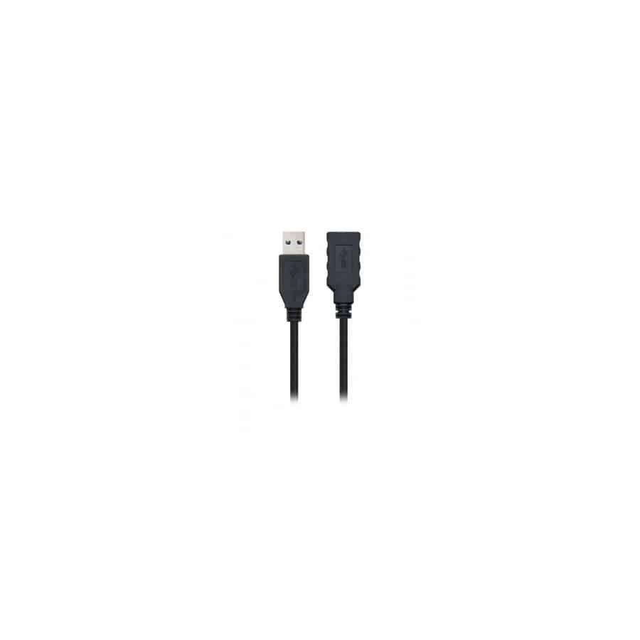 Câble USB NANOCABLE 10.01.090 Noir 1 m