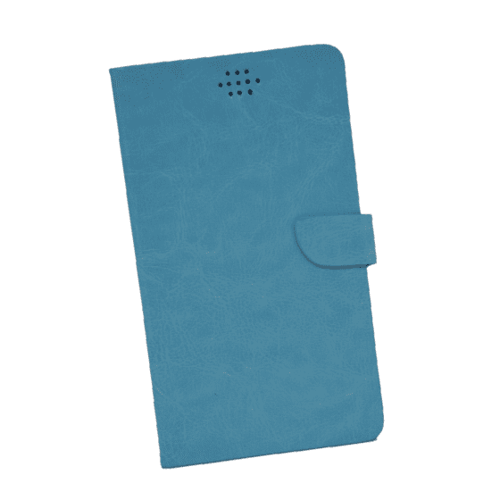 Etui Universal Smartphone Book Case 5.5 Pouces Bleu