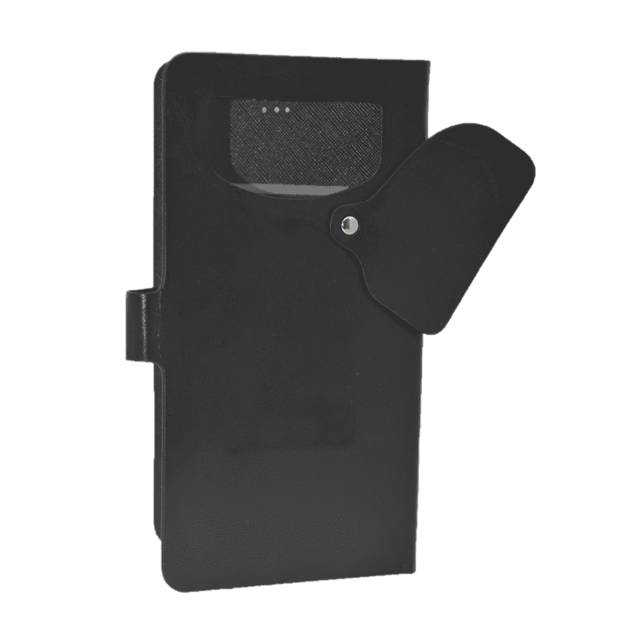 Etui Universal Smartphone Book Case 4.8 Pouces Noir