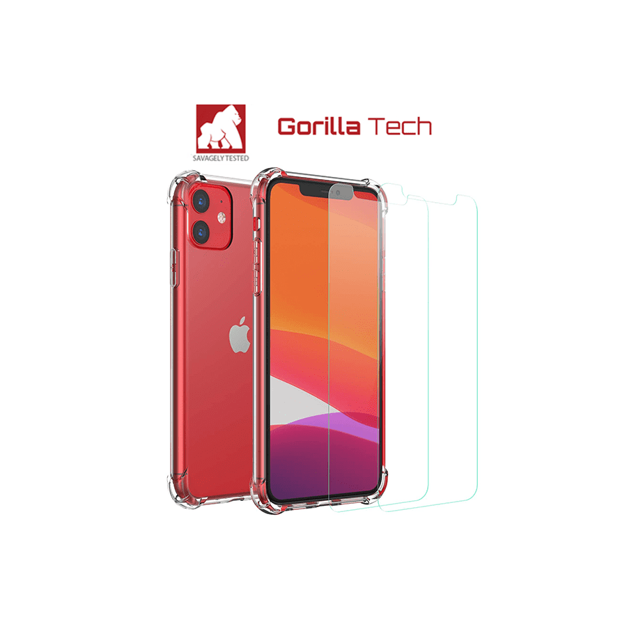 Pack Coque Gorilla Tech shockproof avec verre trempé premium pour Xiaomi MI 10 Lite Pack Coque Gorilla Tech shockproof avec verre trempé premium pour Xiaomi MI 10 Lite