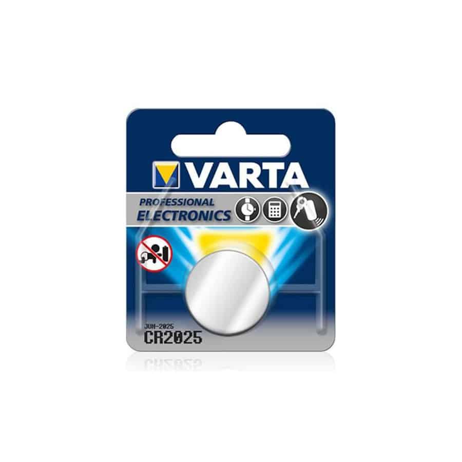 Pack de 1 pile Varta Lithium CR2025 3 Volts