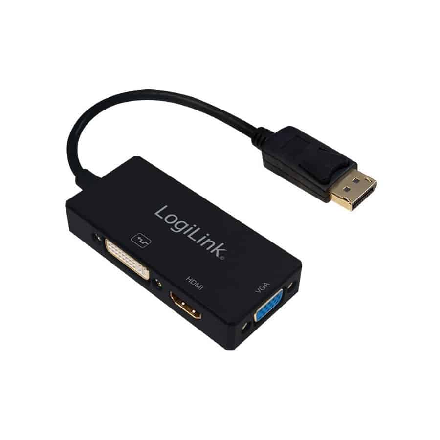 Convertisseur DVI 24+5 vers VGA HDB 15 NANOCABLE 10.15.0704 Prise Mâle Prise Femelle