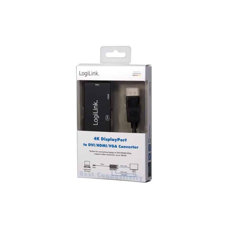 Convertisseur DVI 24+5 vers VGA HDB 15 NANOCABLE 10.15.0704 Prise Mâle Prise Femelle