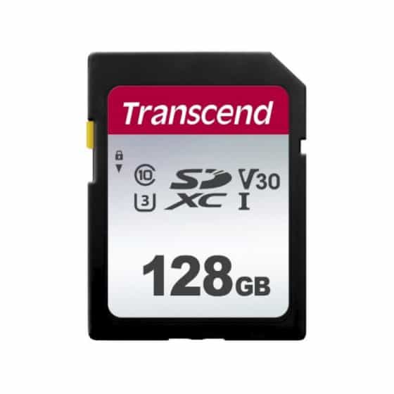 Transcend SD Card 128GB SDXC SDC300S 95/45 MB/s TS128GSDC300S