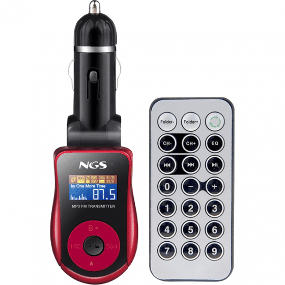 Lecteur MP3 et émetteur FM Bluetooth pour voiture NGS SPARK Noir