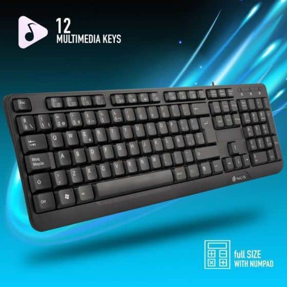Clavier USB (104 touches) FUNKY NGS (Azerty)