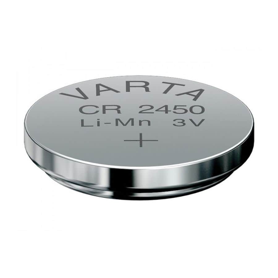 Pile Bouton Lithium CR2450 VARTA 3V
