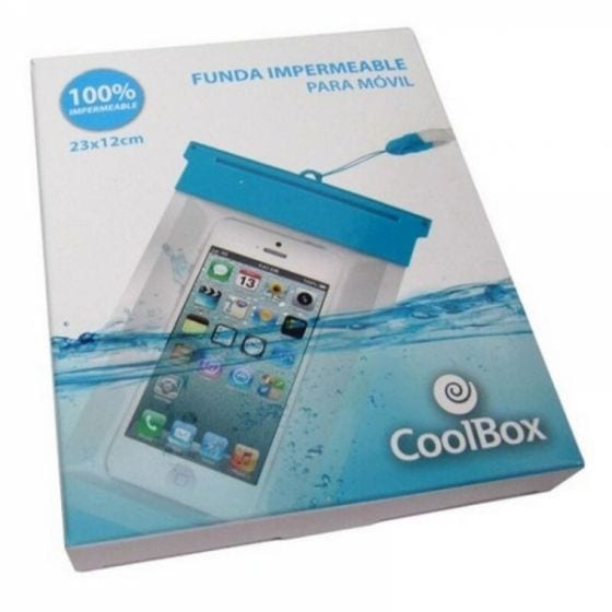 Étui étanche CoolBox ACTCOOBAG1 Smartphone Waterproof Transparent