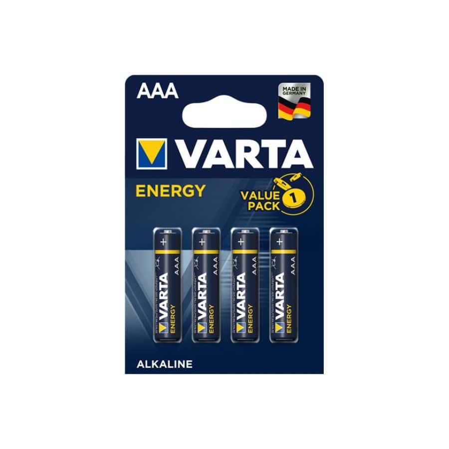 Varta Piles Alcaline Micro AAA LR03 Power (Pack de 4)