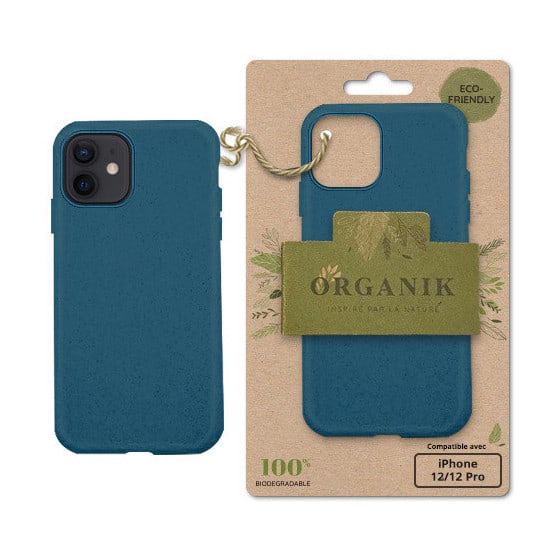 Coque Organik pour iPhone 12 / 12 Pro, Denim