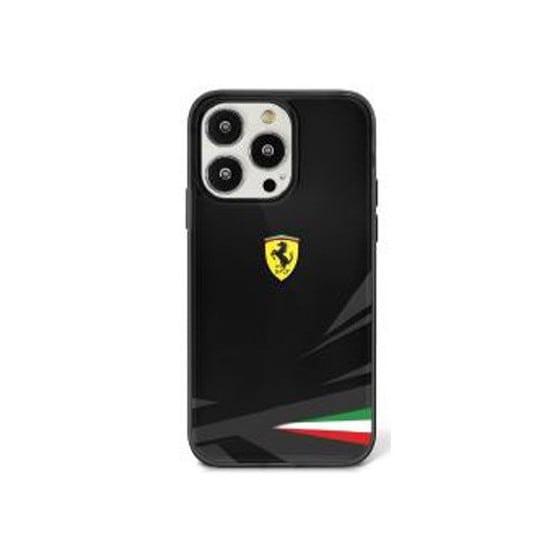 Coque Ferrari Double Layer pour iPhone 14, Noir