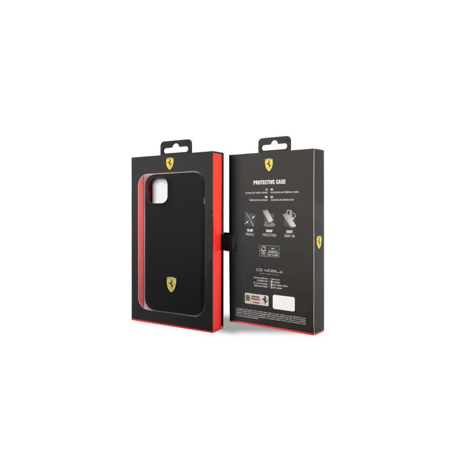 Coque Ferrari Black Speed pour iPhone 14 Plus Coque Ferrari Black Speed pour iPhone 14 Plus