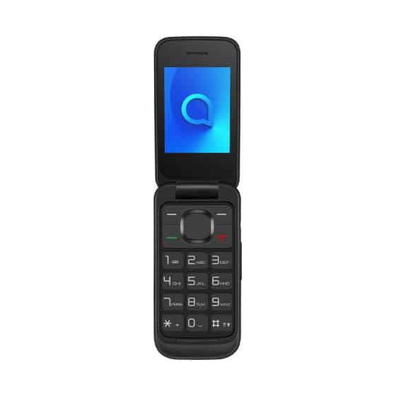 Alcatel 2053D - Téléphone à clapet - Noir