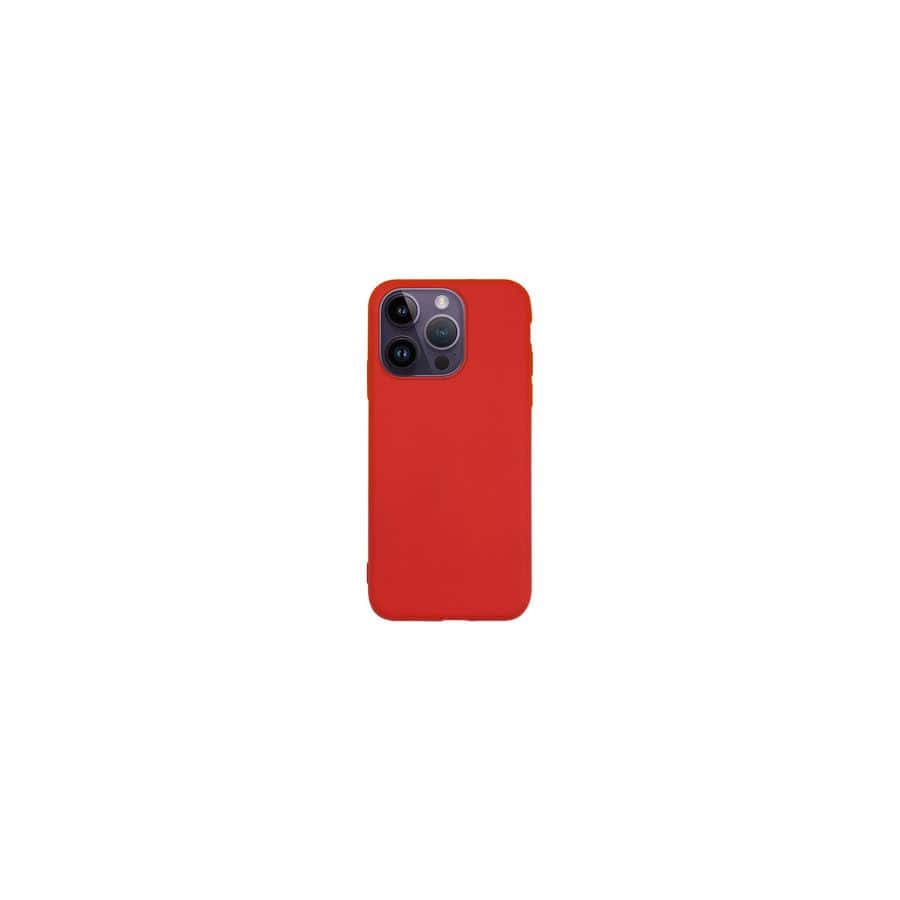 Coque Zanae Color pour iPhone 14 Pro Max, Rouge