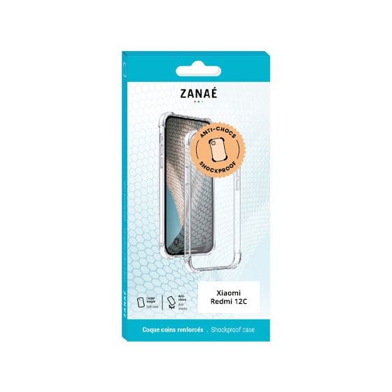 Coque Silicone transparent avec coins renforces pour Xiaomi 12C Transparent Coque Silicone transparent avec coins renforces pour Xiaomi 12C Transparent