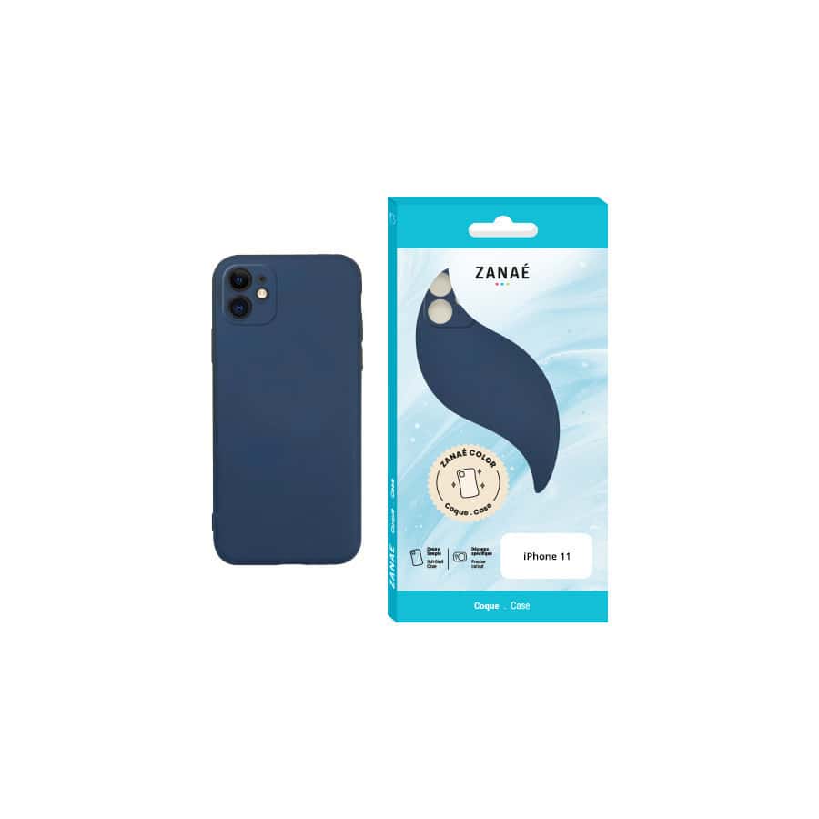 Coque Zanae Color pour iPhone 11, Marine Coque Zanae Color pour iPhone 11, Marine
