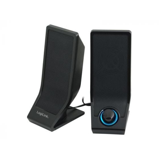 Haut-parleur actif LogiLink USB 2.0 noir (SP0027)