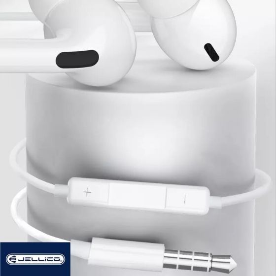 Kit pieton (Jack) avec micro JELLICO X12(Boite/BLISTER) blanc