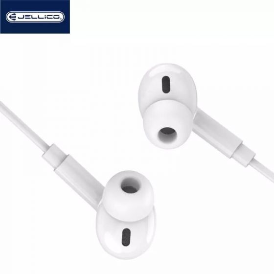 Kit pieton (Jack) avec micro JELLICO X12(Boite/BLISTER) blanc