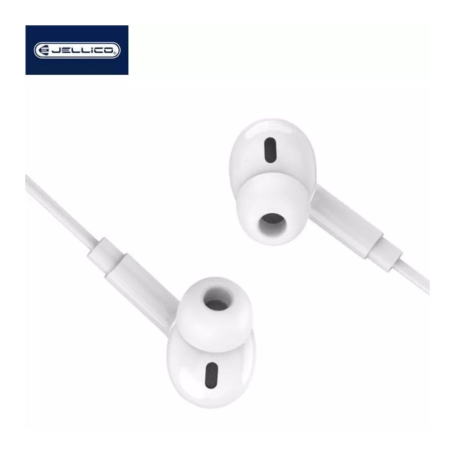 Kit pieton (Jack) avec micro JELLICO X12(Boite/BLISTER) blanc