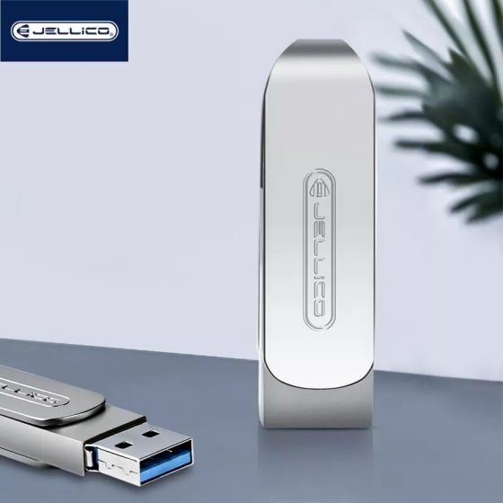 Clé USB 2 en 1 Type C / USB A JELLICO T07 64Go Clé USB 2 en 1 Type C / USB A JELLICO T07 64Go