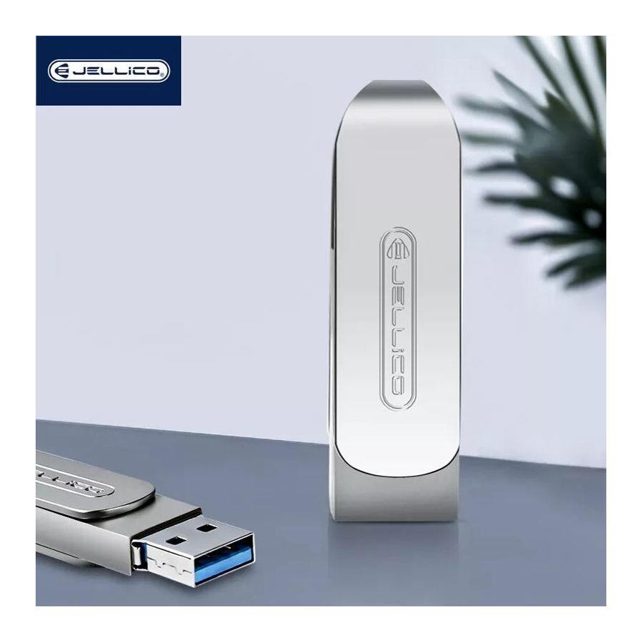 Clé USB 2 en 1 Type C / USB A JELLICO T07 64Go