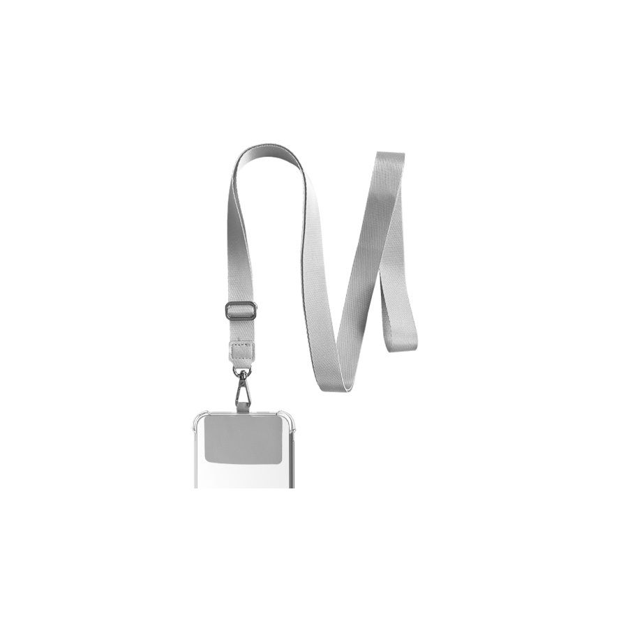 Bandoulière en nylon, Gris