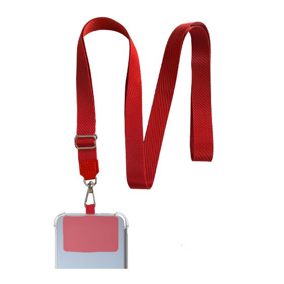 Bandoulière en nylon, Rouge