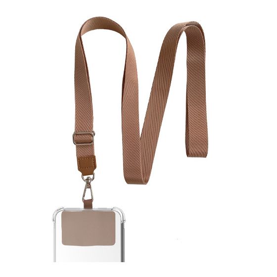 Bandoulière en nylon, Marron