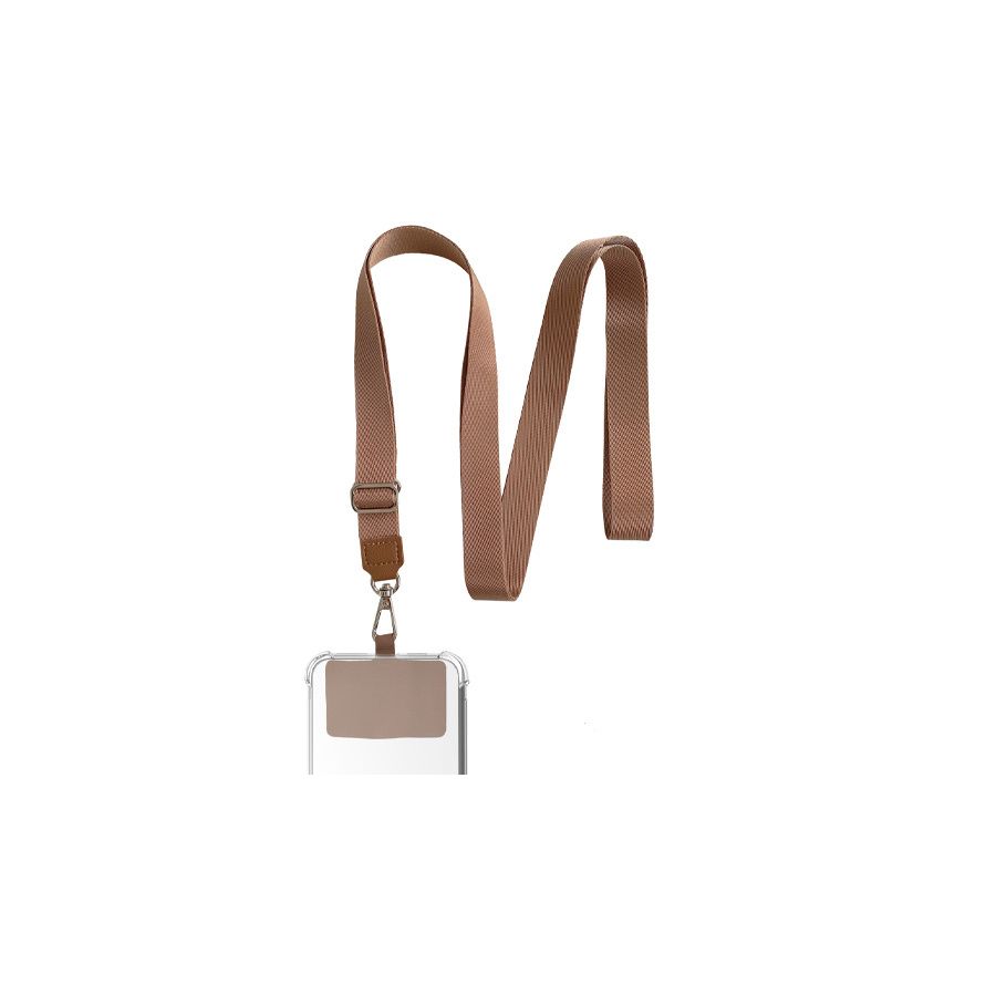 Bandoulière en nylon, Marron