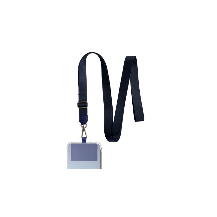 Bandoulière en nylon, Marine