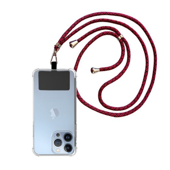 Bandoulière en nylon Amsterdam, Rouge