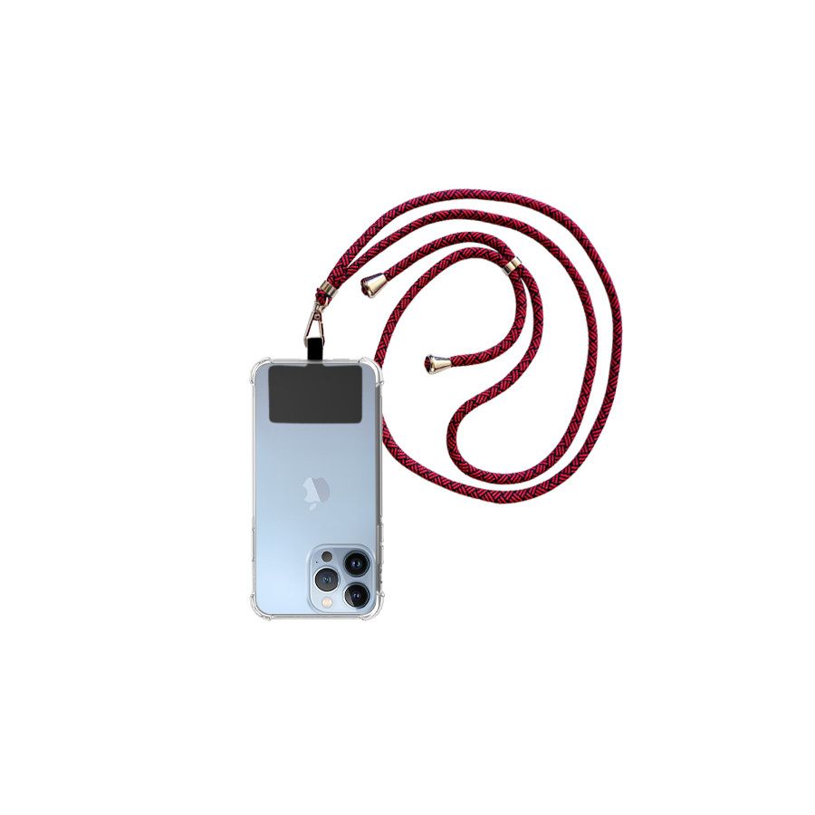 Bandoulière en nylon Amsterdam, Rouge