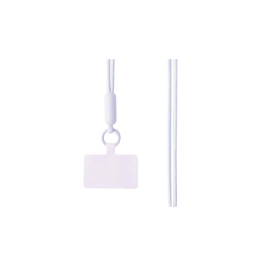 Cordon universel Color Block, Blanc