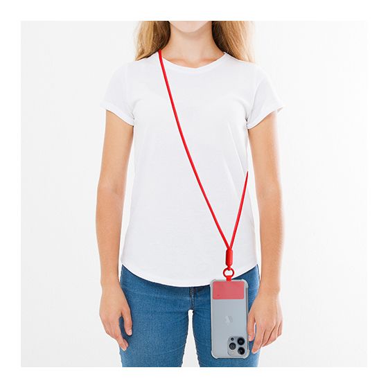 Cordon universel Color Block, Rouge