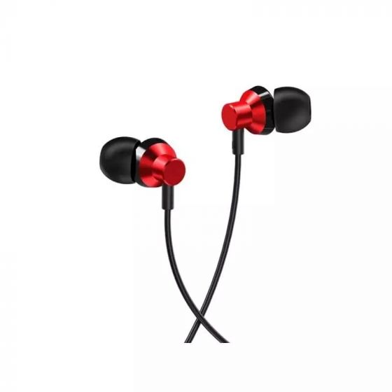 BOROFONE intra-auriculaire (jack) BM35 (Boite/blister) noir/rouge BOROFONE intra-auriculaire (jack) BM35 (Boite/blister) noir/rouge