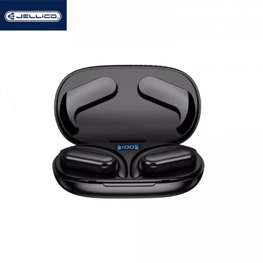 Écouteurs sans fil bluetooth intra-auriculaire JELLICO TWS24 (Boite/blister) noir