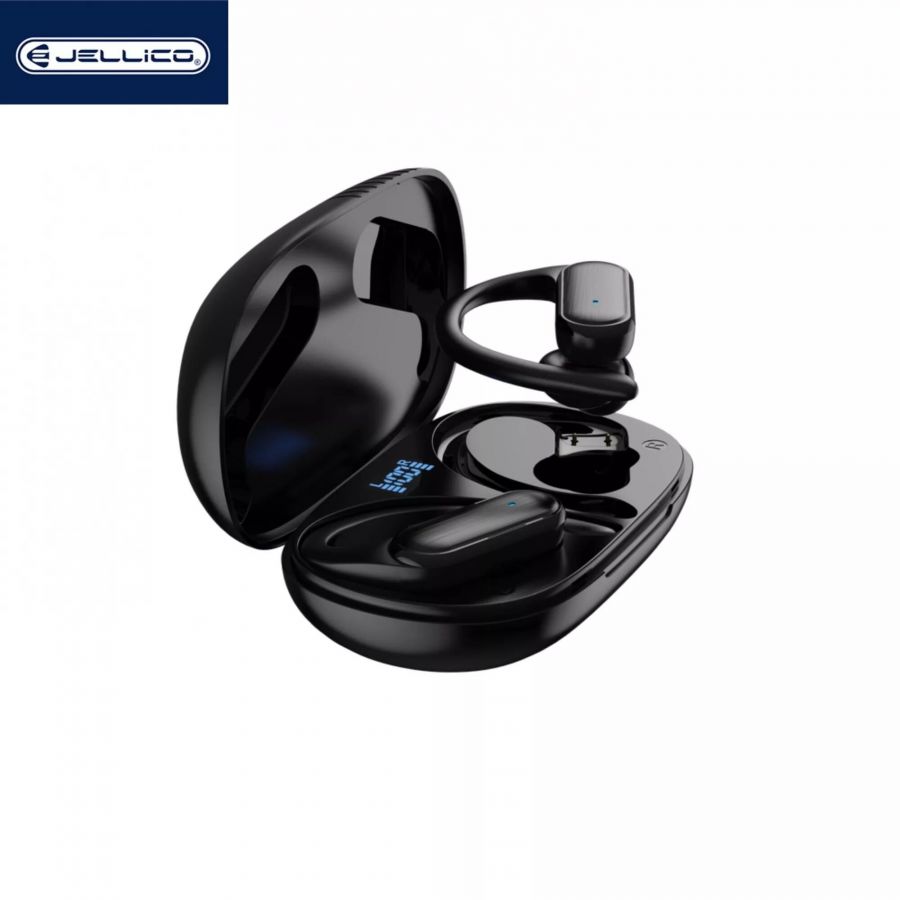 Écouteurs sans fil bluetooth intra-auriculaire JELLICO TWS24 (Boite/blister) noir