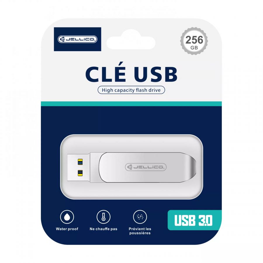 copy ofClé USB 2 en 1 Type C / USB A JELLICO T07 256Go copy ofClé USB 2 en 1 Type C / USB A JELLICO T07 256Go