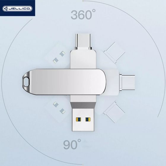 copy ofClé USB 2 en 1 Type C / USB A JELLICO T07 256Go copy ofClé USB 2 en 1 Type C / USB A JELLICO T07 256Go