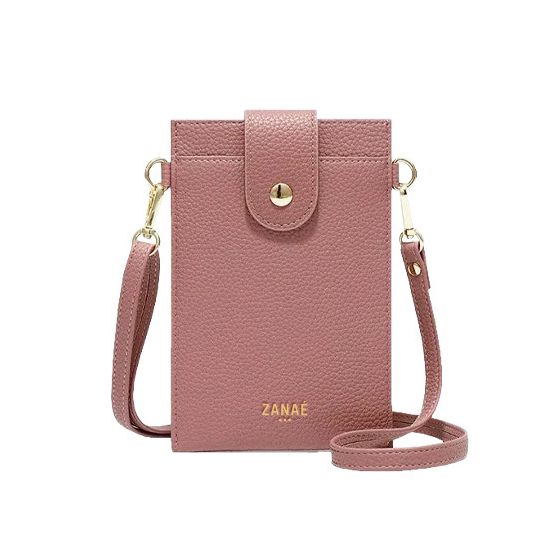 Sacoche Bandoulière Crossbody phone bag Meeting, Rose