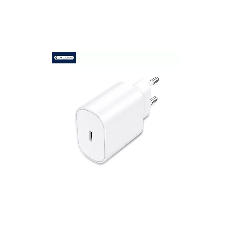 Adaptateur secteur USB-C (25W) JELLICO C35 (Boite/blister) blanc