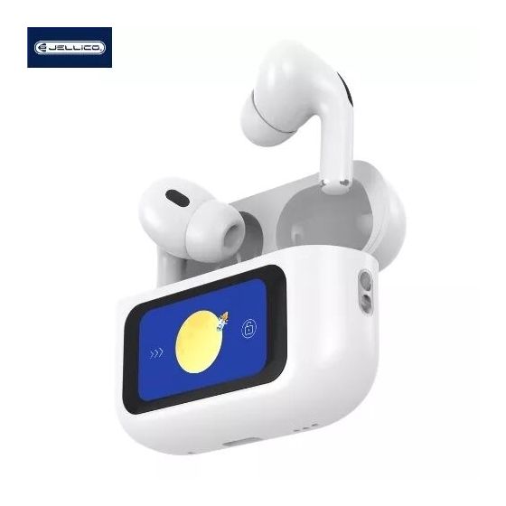 Écouteurs sans fil bluetooth avec écran tactile Airpods Pro 3 JELLICO AirBlue Pro 3 (Boite/blister) blanc Écouteurs sans fil bluetooth avec écran tactile Airpods Pro 3 JELLICO AirBlue Pro 3 (Boite/blister) blanc