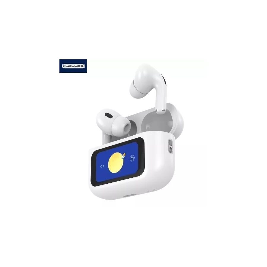 Écouteurs sans fil bluetooth avec écran tactile Airpods Pro 3 JELLICO AirBlue Pro 3 (Boite/blister) blanc