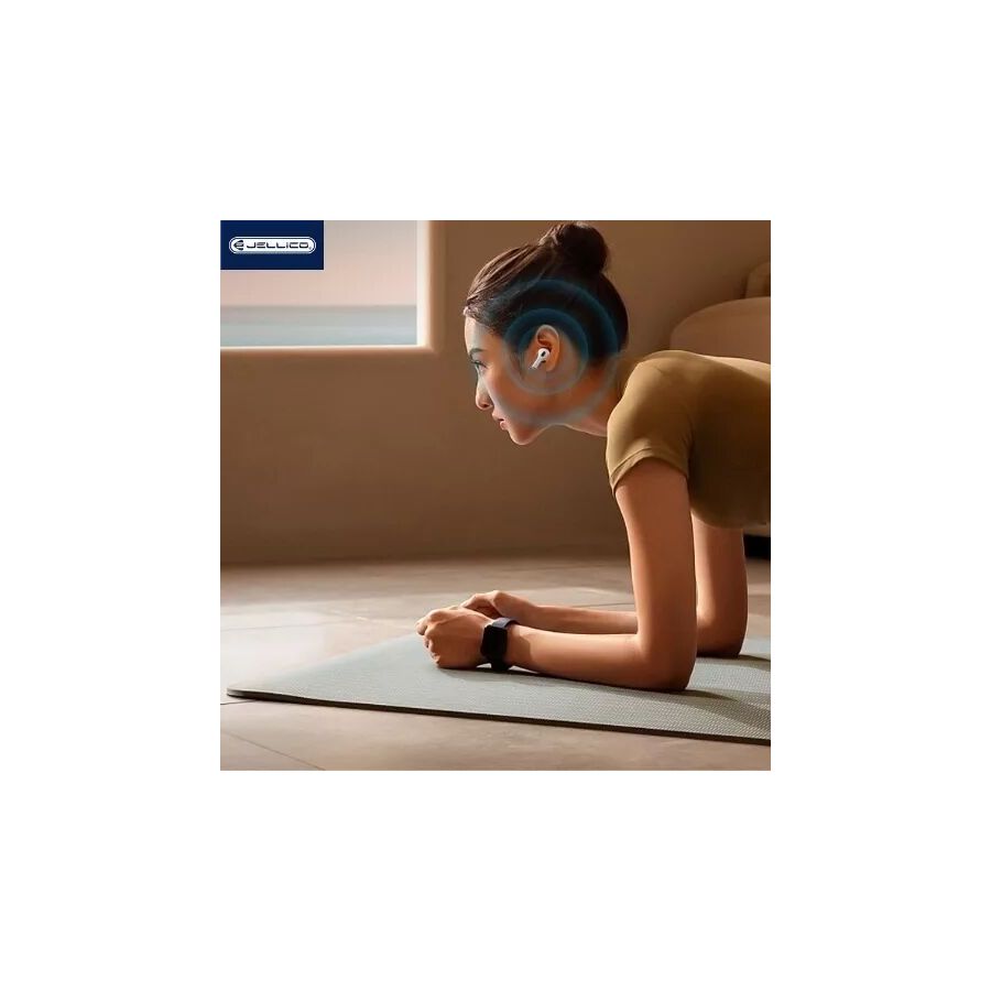 Écouteurs sans fil bluetooth avec écran tactile Airpods Pro 3 JELLICO AirBlue Pro 3 (Boite/blister) blanc