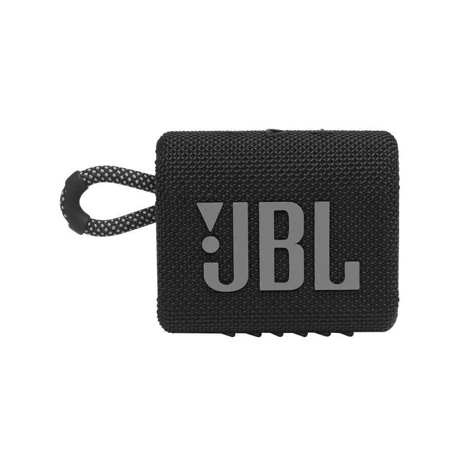 Enceinte Bluetooth JBL Go 3 - 4.2W - Pro Sound- Étanche - Noir (JBLGO3BLK)
