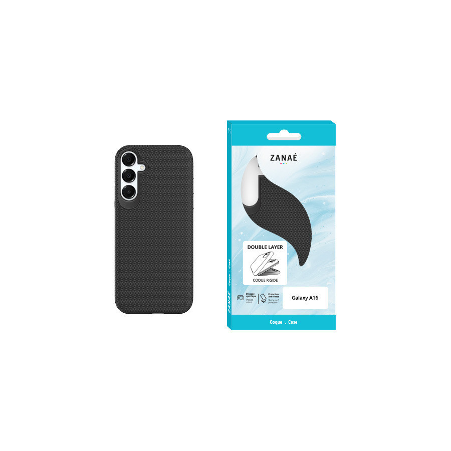 Coque Double Layer pour Galaxy A16 / A26, Noir