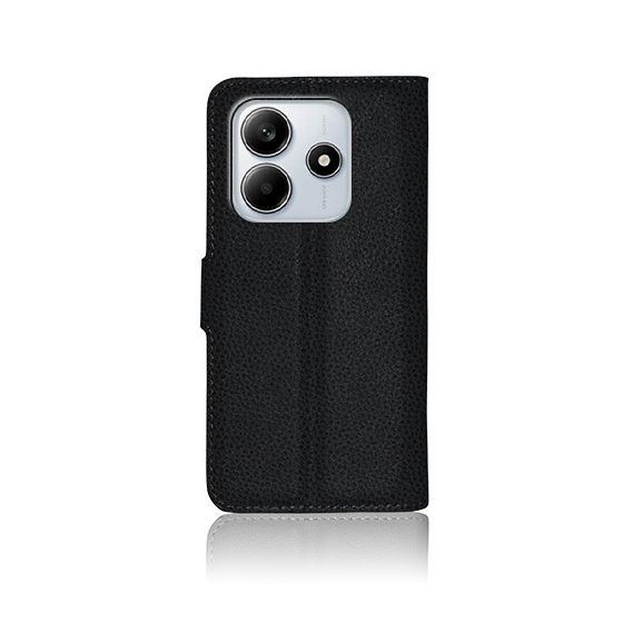 Etui Portefeuille Zanae pour Redmi Note 14 4G, Noir