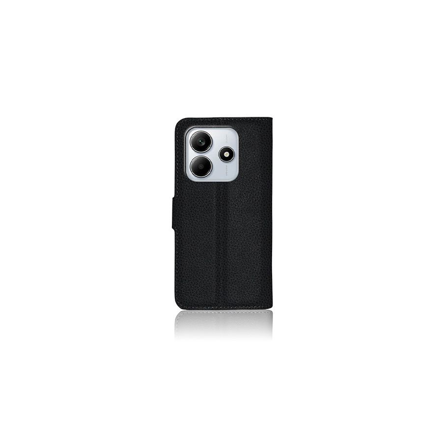 Etui Portefeuille Zanae pour Redmi Note 14 4G, Noir